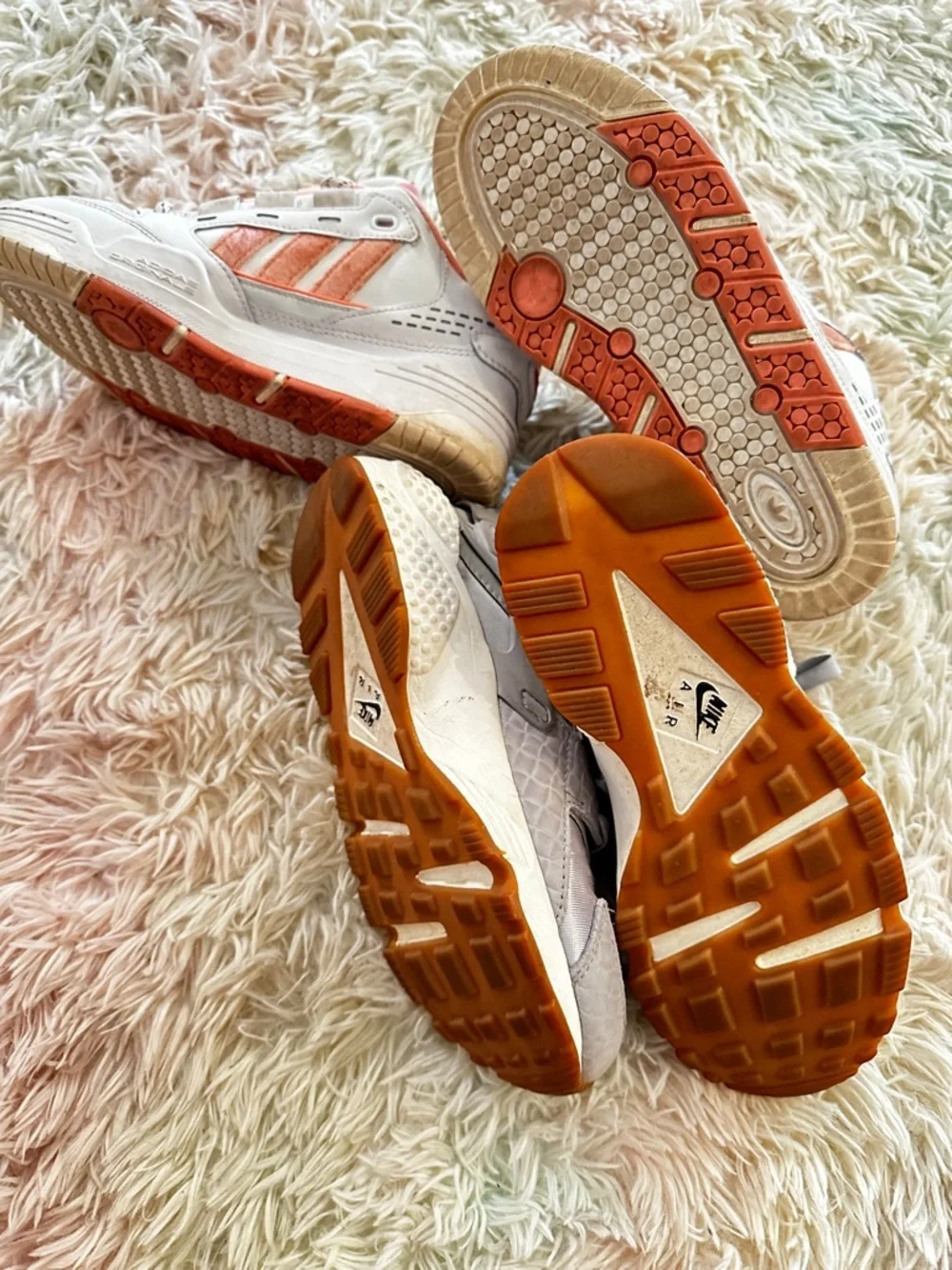 Bundle 3 pairs Nike Puma Adidas Sneakers Size 38